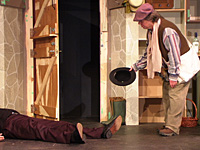 Strictly Murder (stage play) - discovery of the body Strictly Murder (stage play) - discovery of the body